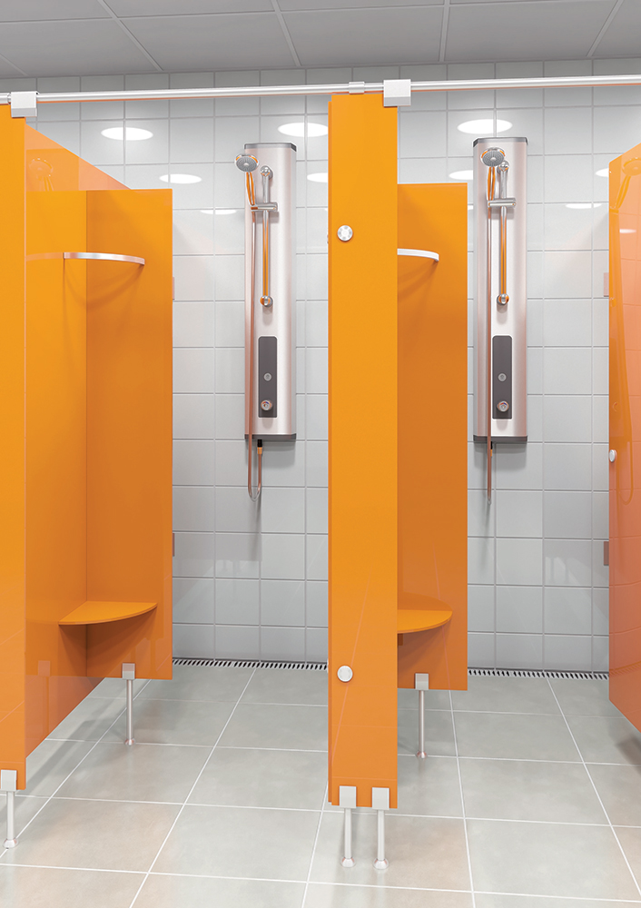  Prestotem 2 de PRESTO Nouveaux panneaux de douche innovants : style et la simplicité grâce à un design révolutionnaire
